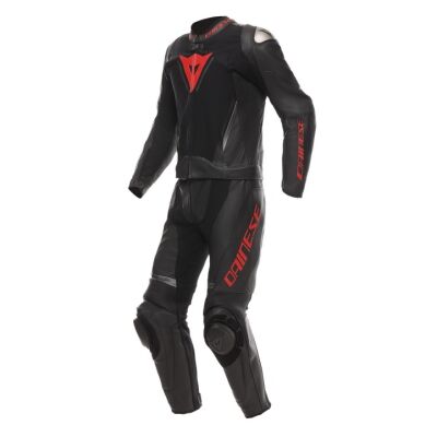 Dainese DEMON SPRINT 2PCS kombinéza černá/červená vel.52
